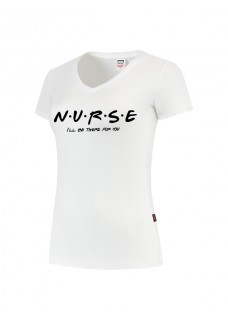 Dames T-Shirt Nurse For You Wit