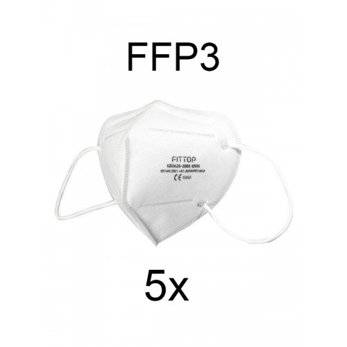 Mondmasker FFP3-KN95 FITTOP 5 Stuks